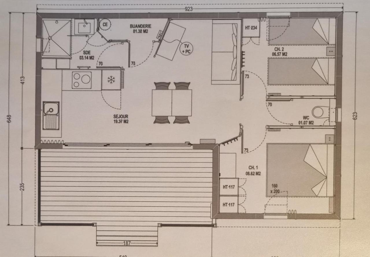 Chalet Etxetxoa, De 1 A 4 Personnes Avec Climatisation, Terrain Prive Et Piscine Hasparren Luaran gambar