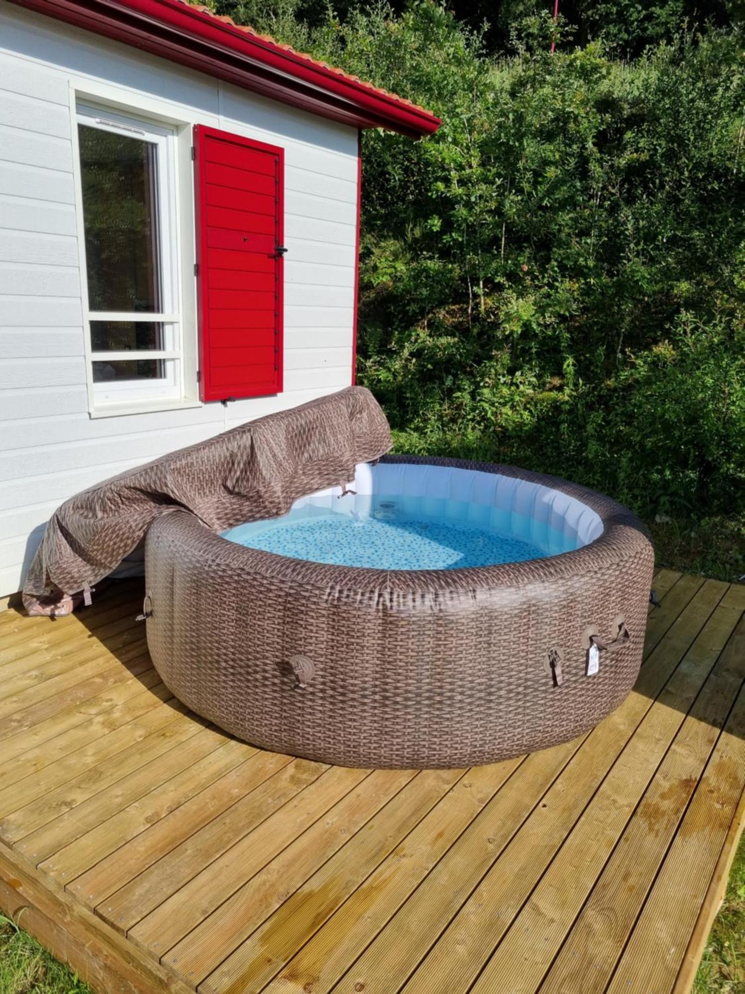Chalet Etxetxoa, De 1 A 4 Personnes Avec Climatisation, Terrain Prive Et Piscine Hasparren Luaran gambar