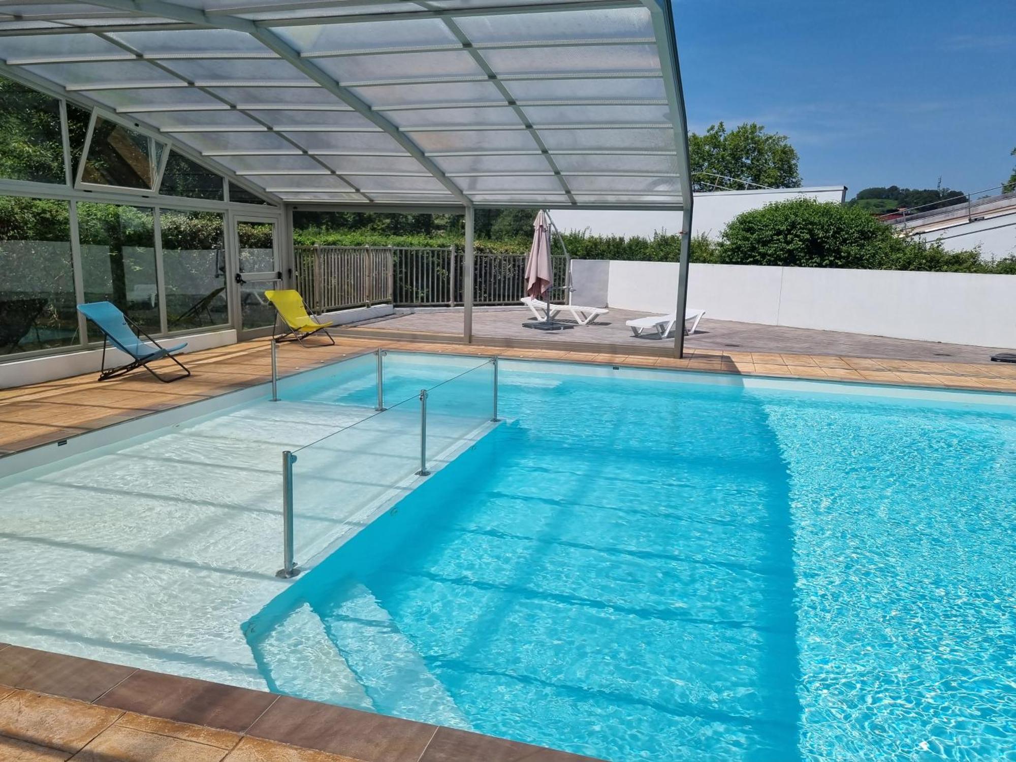 Chalet Etxetxoa, De 1 A 4 Personnes Avec Climatisation, Terrain Prive Et Piscine Hasparren Luaran gambar