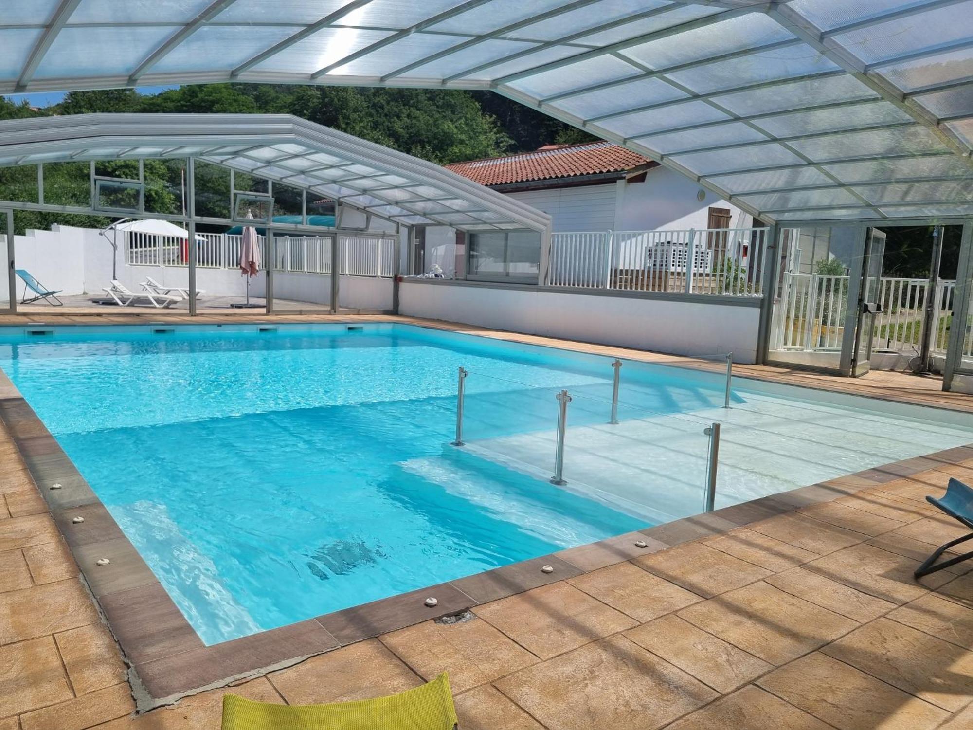 Chalet Etxetxoa, De 1 A 4 Personnes Avec Climatisation, Terrain Prive Et Piscine Hasparren Luaran gambar